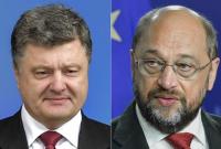 Президент Европарламента рассказал Порошенко о стараниях относительно безвизового режима