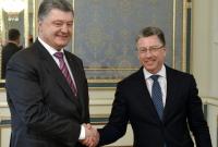 Порошенко провел переговоры с Волкером