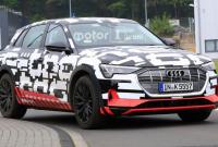 Audi тестирует свой первый электрический кроссовер