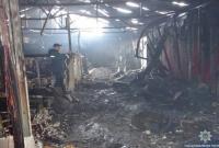 Из-за поджога столичного рынка задержали четырех человек