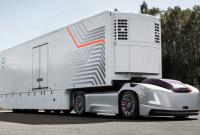 Без водителя и кабины. Volvo представила концепт электрического тягача