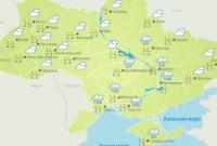 Сегодня на большей части территории Украины без осадков