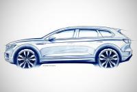 Volkswagen показал первое изображение нового «Туарега»