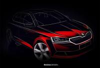 Обновленная Skoda Fabia: первое изображение