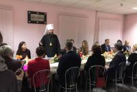Епифаний встретился с семьями украинских политзаключенных