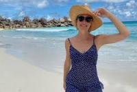 Катя Осадчая поделилась пляжным фото