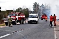К тушению пожаров в зоне отчуждения привлекли армию