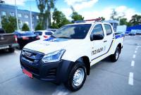 Нацполиция получила новую партию пикапов ISUZU D-Max